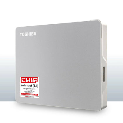 Toshiba Canvio Flex External Hard Drive 1 TB Silver