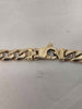 9ct Yellow Gold Curb Bracelet - 8.5" Long - 15.07 Grams