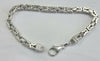 Silver Byzantine Bracelet 8"