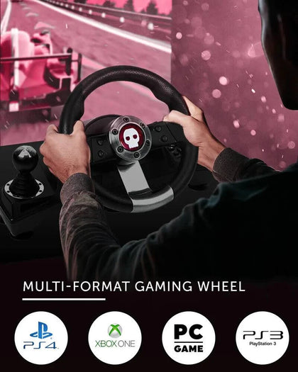 Numskull Next-gen Pro Racing Wheel With Pedals And Shifter.