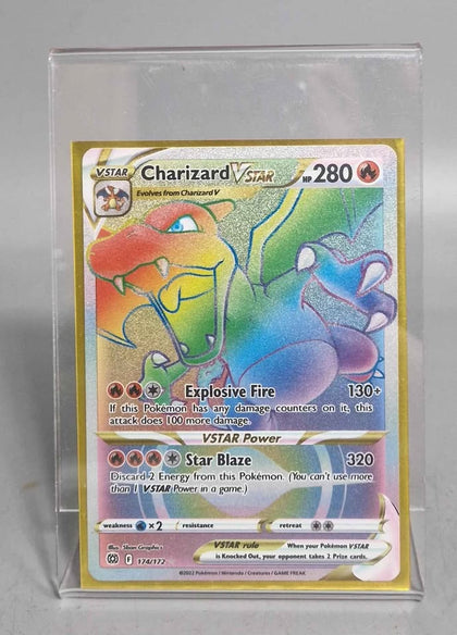 Charizard VSTAR Brilliant Stars - 174/172 Rainbow Rare