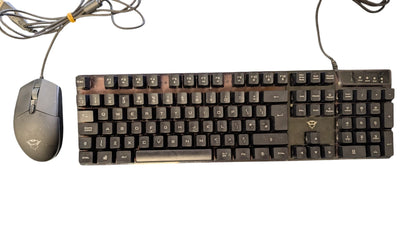 Trust GXT 838 AZOR Gaming Keyboard and Mouse *Collection Only*