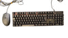 Trust GXT 838 AZOR Gaming Keyboard and Mouse *Collection Only*