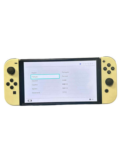 Nintendo Switch OLED - White - Lilo & Stitch vinyls