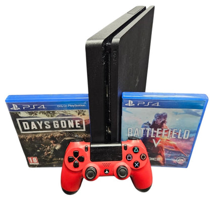 Sony Playstation 4 Slim 500gb **BUNDLE** - Unboxed
