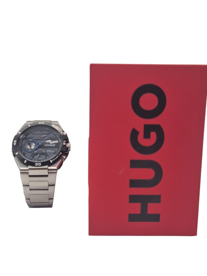 Hugo #Wild Stainless Steel Multifunction Watch - Silver - Men