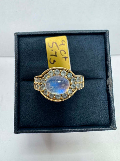 5.7g 9ct Gold Ring - Size O - **Hallmarked**