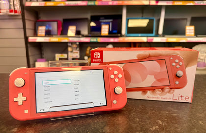 Nintendo Switch Lite Console - Coral