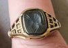 9ct Gold Onyx Signet Ring