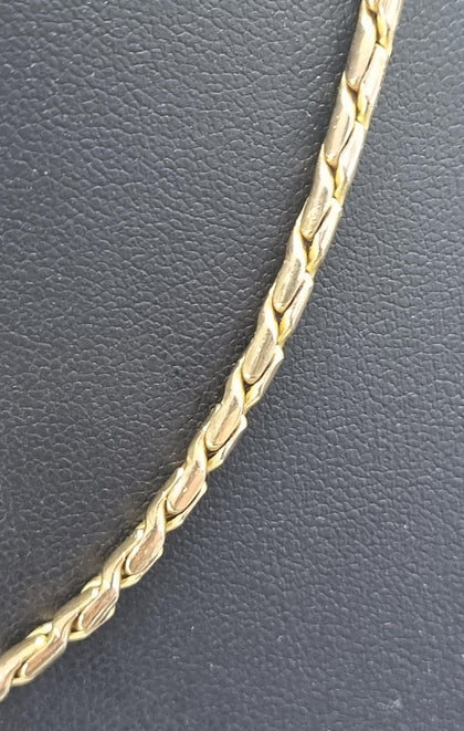 9ct gold chain (17 inch)