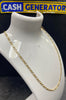 14ct Gold Fancy Link Chain 8.4g 20"