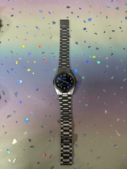 relex quartz Blue Dial Stainless Men's Watch  Watches