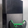 Xbox One 500GB With Wired Controller and Leads BLACK GREEN THIRD PARTY PAD