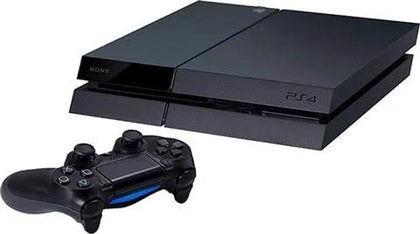 Playstation 4 Console, 500GB Black with 3 games.