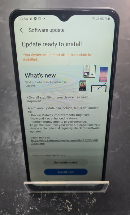 Samsung Galaxy A12 Dual Sim (4GB+64GB) Black, Unlocked