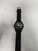Armani Exchange Men's Chronograph Black Silicone Watch