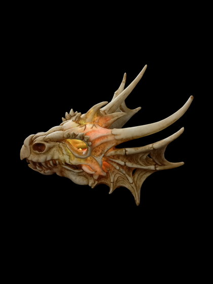 Nemesis Now Lumo Dragon Skull