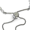 SWAROVSKI Subtle Bracelet, White, Rhodium plated