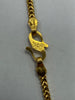 22ct khanda Pendant + Chain , 15.6" Long, 12.44g - ** Hallmarked **