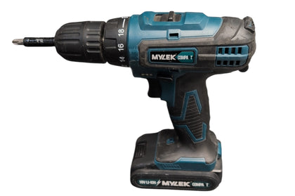 MYLEK Compakt Cordless Drill and Ratchit Set Bundle