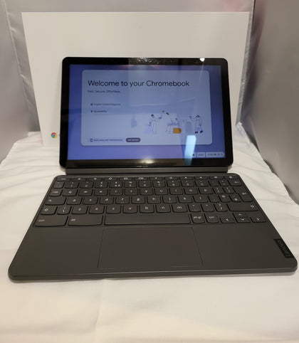 Lenovo IdeaPad Duet Chromebook 10.1 Inch FHD 2-in-1 Laptop - (MediaTek P60T, 4 GB RAM, 64 GB eMCP, Chrome OS)