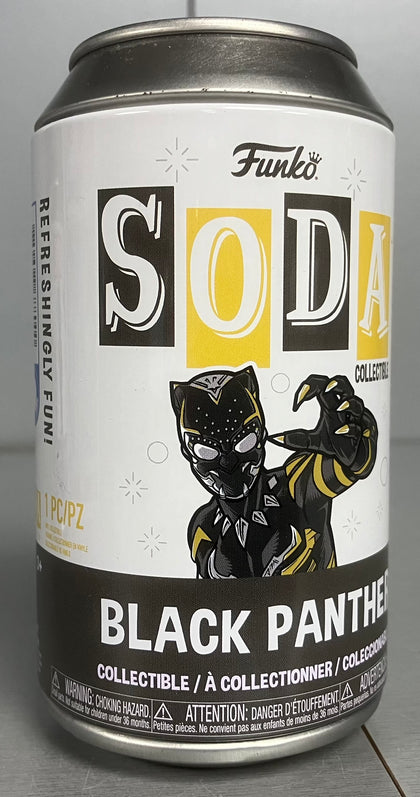 ** Collection Only ** Funko Vinyl Soda: Marvel - Wakanda Forever - Black Panther