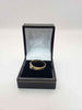 18CT - Yellow Gold Buckle Ring - 3.82G - Size R. Hallmarked