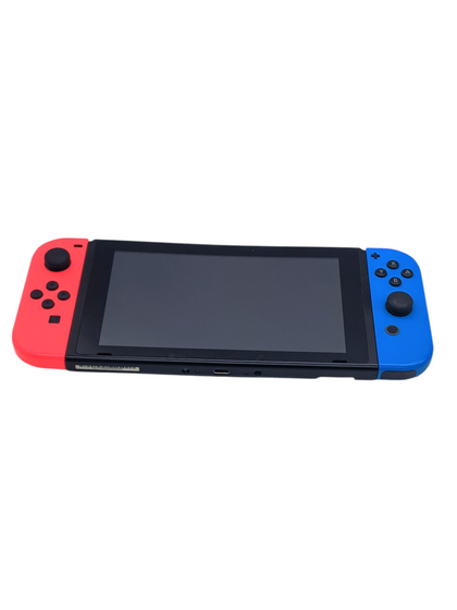 Nintendo Switch Console, 32GB + Neon Red/Blue Joy-Con, Unboxed