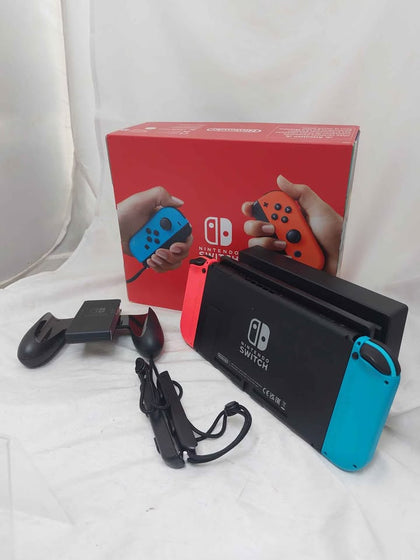 Nintendo Switch Console 32GB, Neon Red/Blue Joy-con Boxed