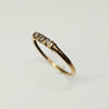 9ct Gold and Diamond Ring Size V