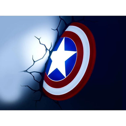 Marvel Captain America Shield 3D LED Light