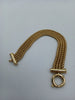 9CT Gold Multi Strand Rope Style Bracelet(T-BAR) , 21.61g Total Weight, 375 Hallmarked & Stamped - Size: 7" Length