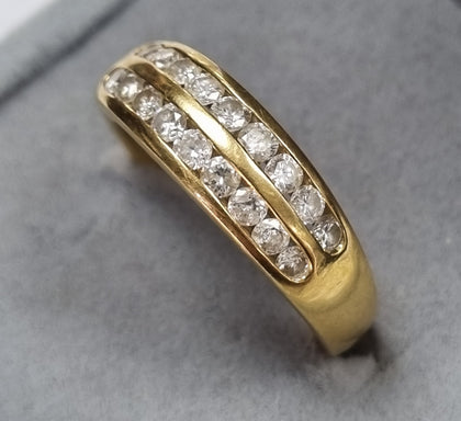 18ct Gold 1ct Diamond Ring 