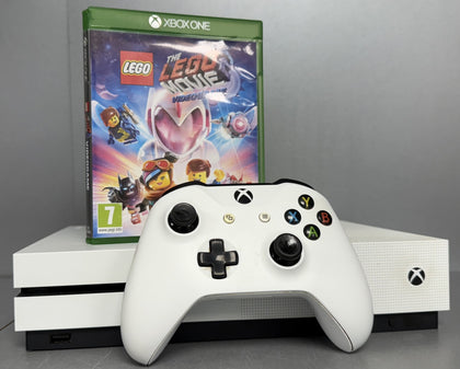 Microsoft Xbox One S 500GB Console Bundle ( + The Lego Movie ) ** Unboxed **