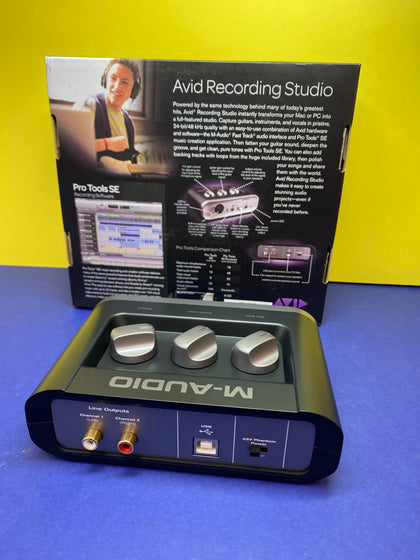 Avid Recording studio interface