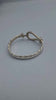 Solid 925 Sterling Silver Horseshoe Bangle - 31.42 Grams **BRAND NEW**