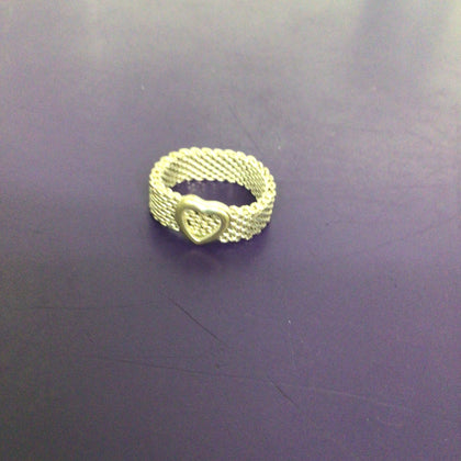 Tiffany & co Mesh Heart Ring