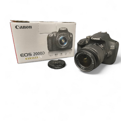 Canon EOS 2000D Camera with 18-55mm Lens