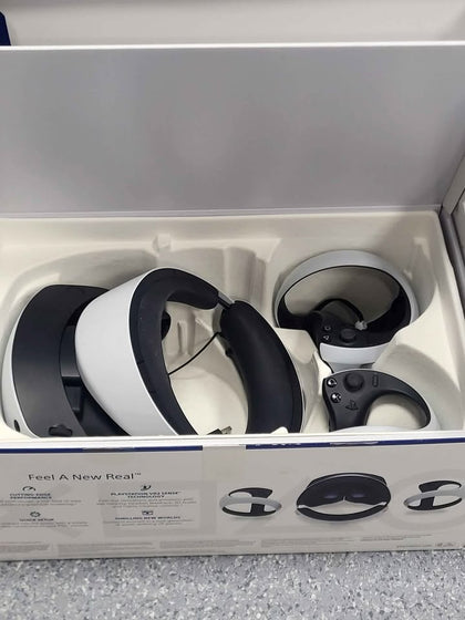 PlayStation VR2 Virtual Reality Headset - w/semse comtrollers - White Boxed