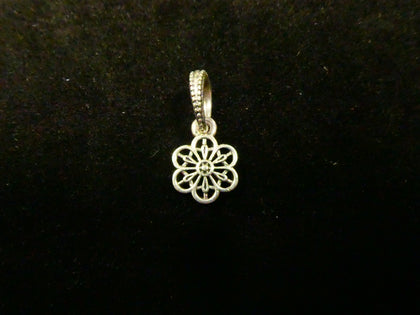 Pandora Flower dangling charm