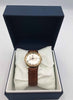 1960's Timex Marlin 9ct Gold Plated Automatic Watch With leather Strap