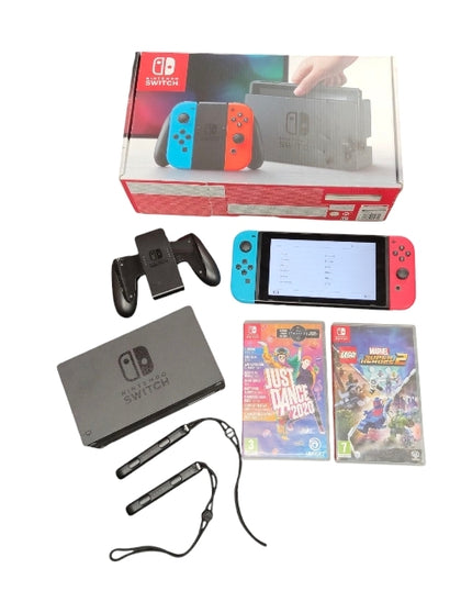 Nintendo Switch Neon Bundle**Boxed**