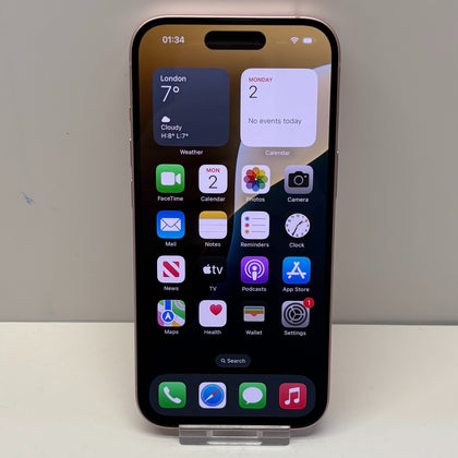 Apple iPhone 15 Unlocked Model A3090 128GB in Pink