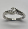 9ct White Gold 0.22ct Diamond Solitaire Ring - Size N - RRP £895