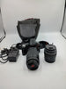 Sony Alpha 55 (slt-a55v) F3.5-5.6 18-55mm  & 75-300mm Lens Compact Digital Camera From