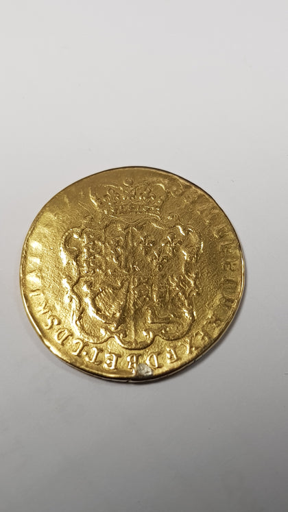 22ct George II 1758 Sovereign Gold Guinea Coin