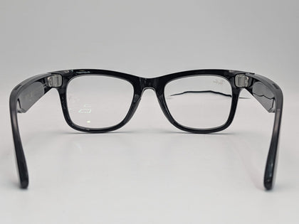 Meta Ray-Ban Wayfarer Gen2 RW-4012 Smart Glasses Shiny Black/Clear