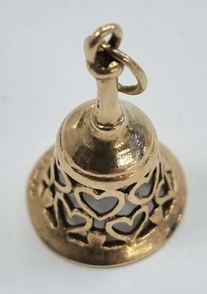 9ct Gold Bell Charm