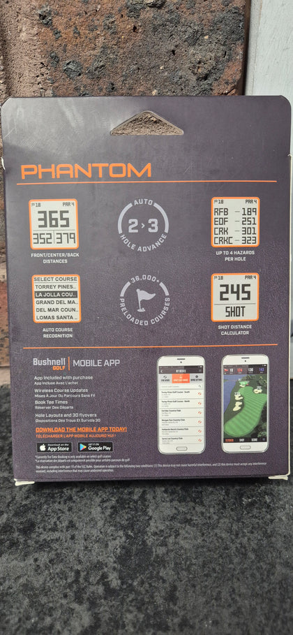 BUSHNELL PHANTOM GOLF GPS GREEN