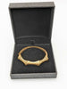 18ct Yellow Gold Intricate Lattice Pattern Bangle Bracelet – 9.09 Grams - Elegant Fine Jewellery